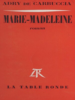 cover image of Marie-Madeleine